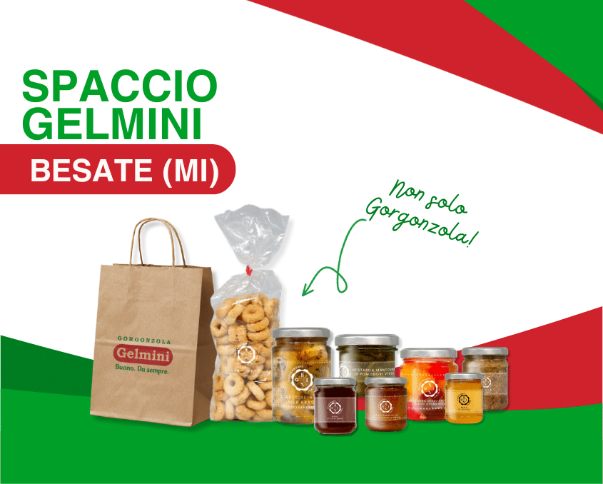 Allo Spaccio Gelmini… Non solo gorgonzola!